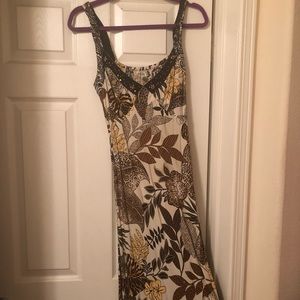 Hand. Beaded Ku Da Ta maxi dress size small